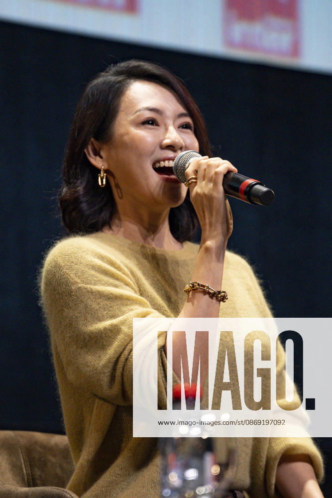 PEOPLE: Festival Lumiere - Lyon 11 10 2026 Zhang Ziyi talks about her films and hints at the possibility of directing one herself one day at the 18th Lumiere Film Festival Lumiere in Lyon (France) on October 11, 2026. Photo by Sandrine Thesillat PsNewZ