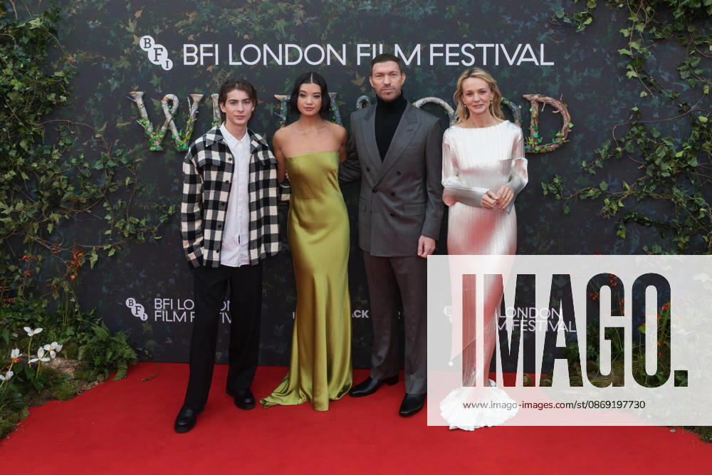 Wildwood Premiere at BFI London Film Festival LONDON, UNITED KINGDOM - OCTOBER 11: (L-R) Jacob Tremblay, Peyton Elizabeth Lee, Travis Knight and Carey Mulligan attend the premiere of Wildwood during the 70th BFI London Film Festival at the Royal Festival Hall in London, United Kingdom on October 11, 2026. Wiktor Szymanowicz Anadolu London United Kingdom. Editorial use only. Please get in touch for any other usage.
