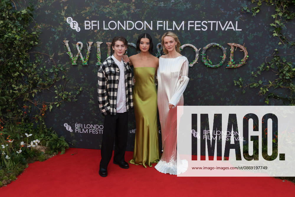 Wildwood Premiere at BFI London Film Festival LONDON, UNITED KINGDOM - OCTOBER 11: (L-R) Jacob Tremblay, Peyton Elizabeth Lee and Carey Mulligan attend the premiere of Wildwood during the 70th BFI London Film Festival at the Royal Festival Hall in London, United Kingdom on October 11, 2026. Wiktor Szymanowicz Anadolu London United Kingdom. Editorial use only. Please get in touch for any other usage.