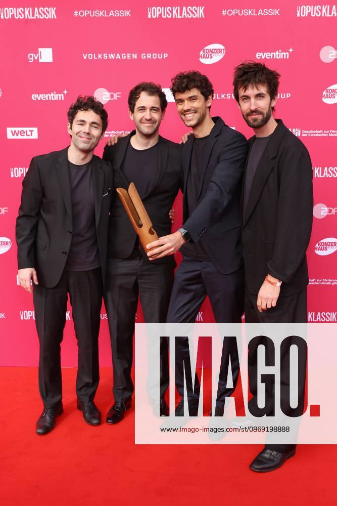 First Steps Award 2026 Florian Willeitner, Daniel Stoll, Sander Stuart, Leonard Disselhorst Opus Klassik 2026, Konzerthaus Berlin, Berlin, Datum: 11.10.2026