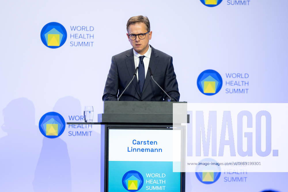 World Health Summit 2026 Weltgesundheitsgipfel. Deutschland, Berlin am 11. Oktober 2026: Gesundheitsminister Dr. Carsten Linnemann (CDU) hält eine Keynote-Rede auf dem World Health Summit.