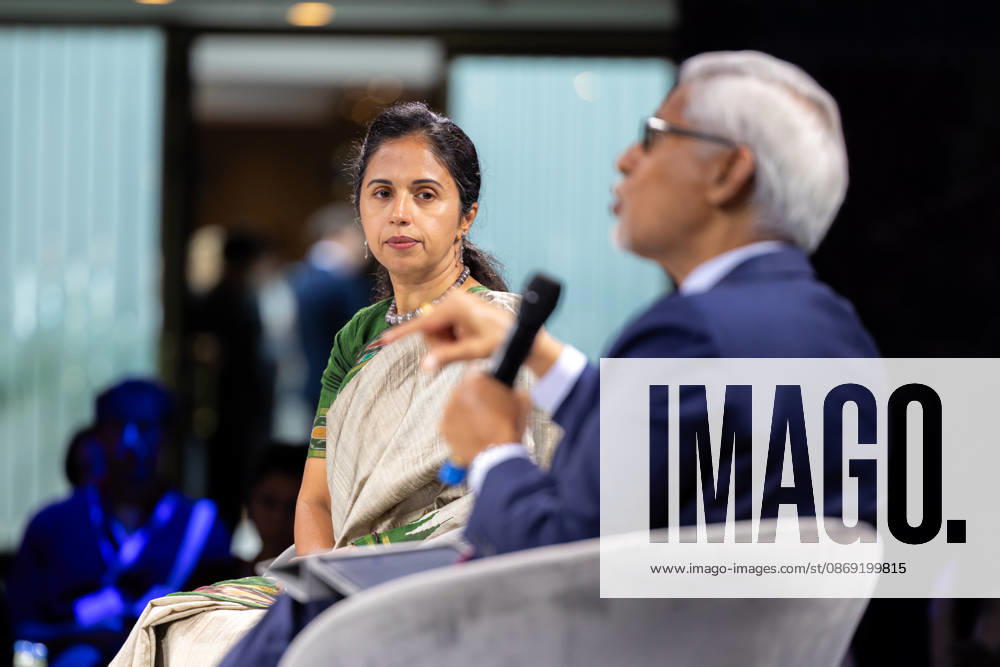 World Health Summit 2026 Weltgesundheitsgipfel. Deutschland, Berlin am 11. Oktober 2026: Dr. Poonam Dhavan, Direktorin der Abteilung Gesundheit und Migration der Internationalen Organisation für Migration (IOM) bei der Paneldisskussion zum Thema: Gesundheit in Krisenzeiten: Wie Gesundheitssysteme trotz Sanktionen und migrationsbedingtem Druck infolge von Konflikten geschützt werden können (Health in Times of Crisis: Safeguarding Health Systems Amid Sanctions and Conflict-Induced Migration Pressure).