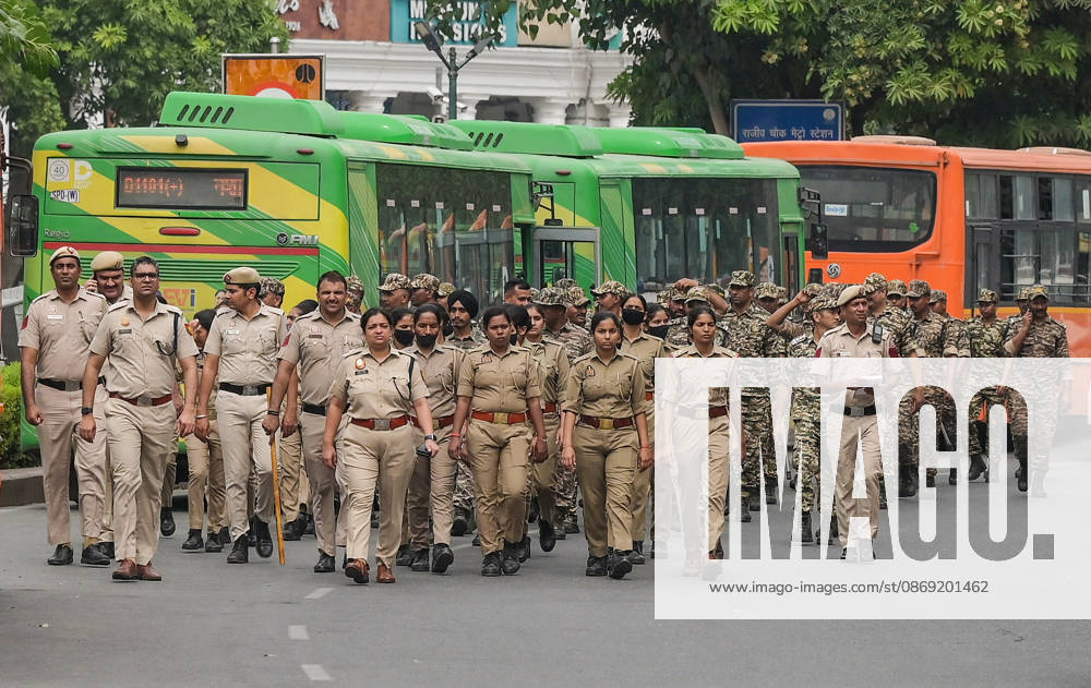 Security tightens at Connaught Place during a protest against CEC Gyanesh Kumar in New Delhi New Delhi, Oct 11 (ANI): Security tightens at Connaught Place during a protest against Chief Election Commissioner Gyanesh Kumar, in New Delhi on Sunday. NEW DELHI Delhi India