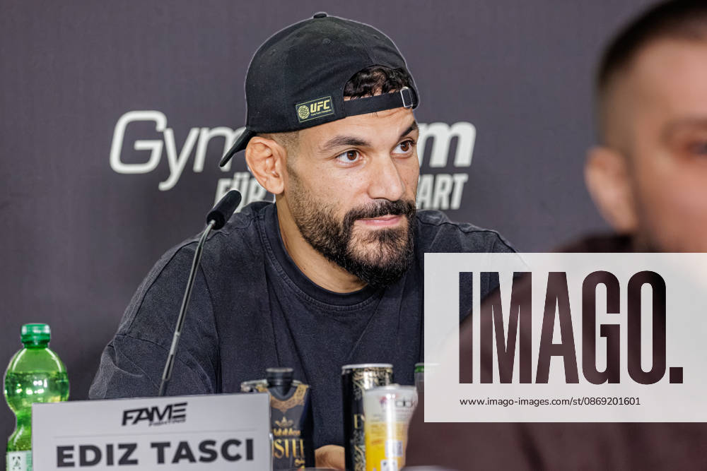 Essen. Ediz Tasci bei der Pressekonferenz zum Fame Fighting 4 Promiboxen. Essen Atlantic Hotel Nordrhein-Westfalen Deutschland