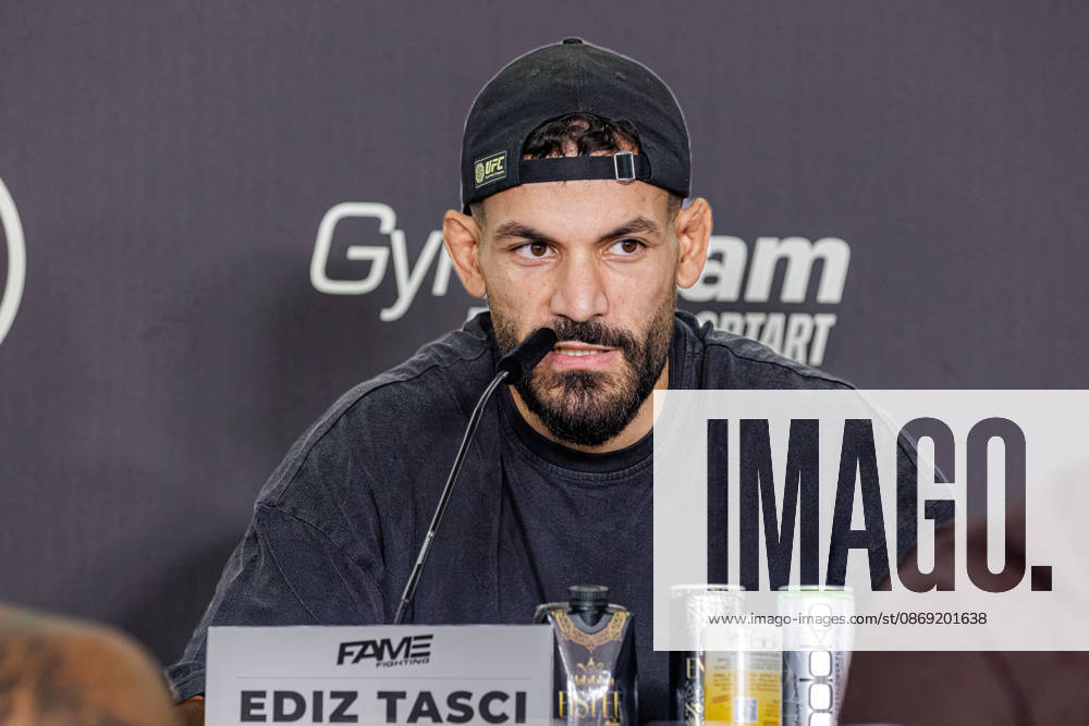 Essen. Ediz Tasci bei der Pressekonferenz zum Fame Fighting 4 Promiboxen. Essen Atlantic Hotel Nordrhein-Westfalen Deutschland