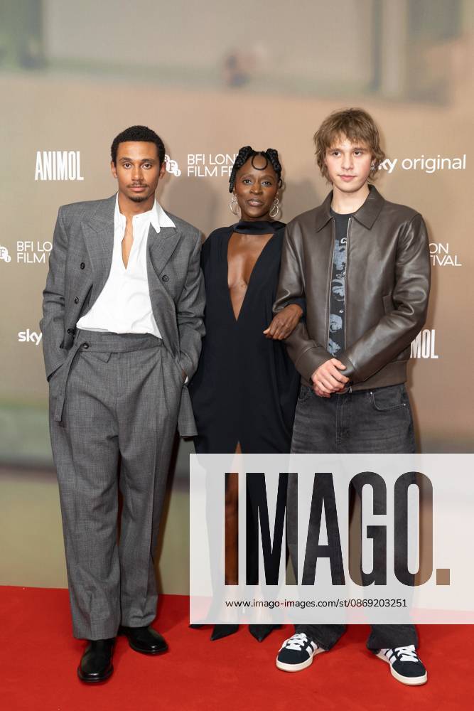 (L-R), Sekou Diaby, Sharon Duncan-Brewster and Vladyslav Baliuk attend the ANIMOL Screening at The 70th BFI London Film Festival at the BFI, Southbank.Cast and Guests attend the ANIMOL Screening at The 70th BFI London Film Festival, The BFI, Southbank, London London United Kingdom - ZUMAs197 20261011_aaa_s197_135