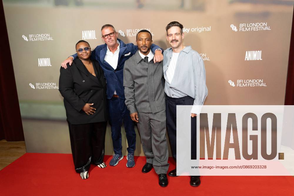 (L-R), Joy Gharoro, Nick Love, Ashley Walters and Thomas Hawkins attend the ANIMOL Screening at The 70th BFI London Film Festival at the BFI, Southbank.Cast and Guests attend the ANIMOL Screening at The 70th BFI London Film Festival, The BFI, Southbank, London London United Kingdom - ZUMAs197 20261011_aaa_s197_162