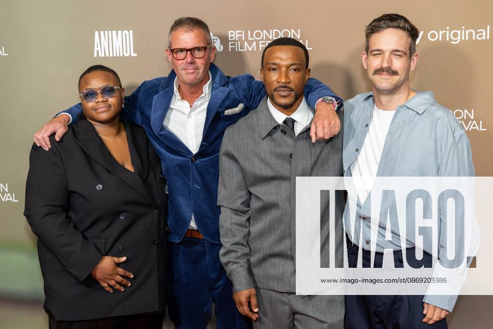 (L-R), Joy Gharoro, Nick Love, Ashley Walters and Thomas Hawkins attend the ANIMOL Screening at The 70th BFI London Film Festival at the BFI, Southbank.Cast and Guests attend the ANIMOL Screening at The 70th BFI London Film Festival, The BFI, Southbank, London London United Kingdom - ZUMAs197 20261011_aaa_s197_174