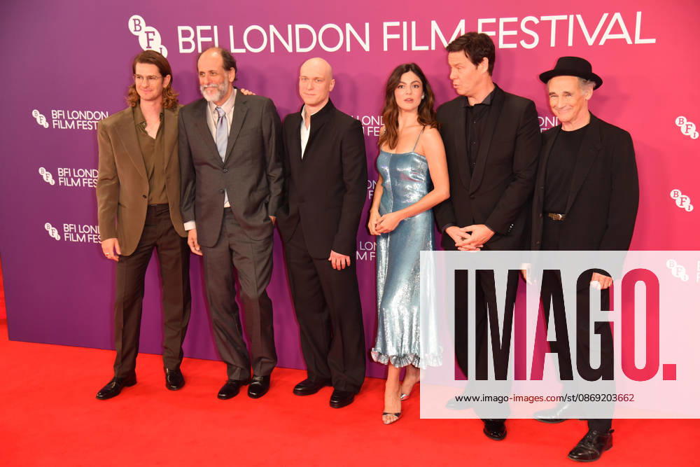 Artificial gala screening, BFI Southbank, London, UK, 11 October 2026 Andrew Garfield, Luca Guadagnino, Yura Borisov, Monica Barbaro, Ike Barinholtz and Mark Rylance at the gala screening of Artificial, BFI Southbank, London, UK, 11 October 2026., Credit:Justin Ng Avalon United Kingdom, London