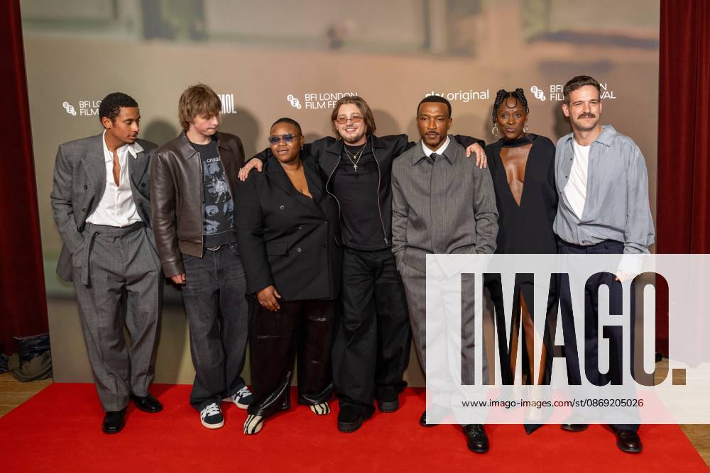 (L-R) Sekou Diaby, Vladislav Baliuk, Joy Gharoro-Akpojotor, Ryan Dean, Ashley Walters, Sharon Duncan-Brewster and Thomas Hawkins attend the ANIMOL Screening at The 70th BFI London Film Festival at the BFI, Southbank.Cast and Guests attend the ANIMOL Screening at The 70th BFI London Film Festival, The BFI, Southbank, London London United Kingdom - ZUMAs197 20261011_aaa_s197_191