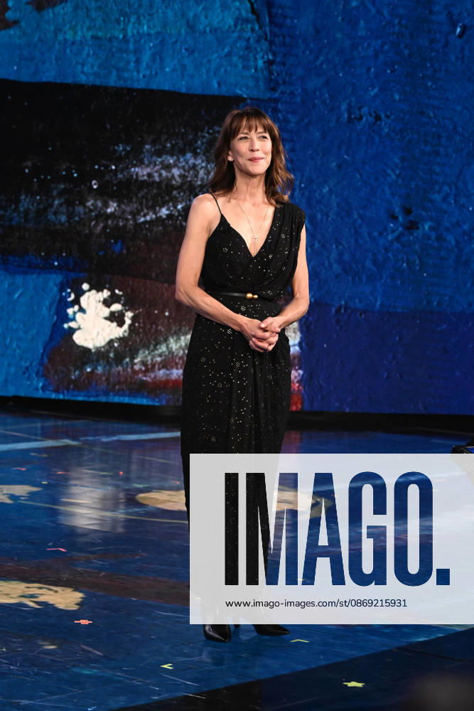 IPA89573748 - Milan, TV Show Che Tempo Che Fa - Nove. Pictured: Sophie Marceau