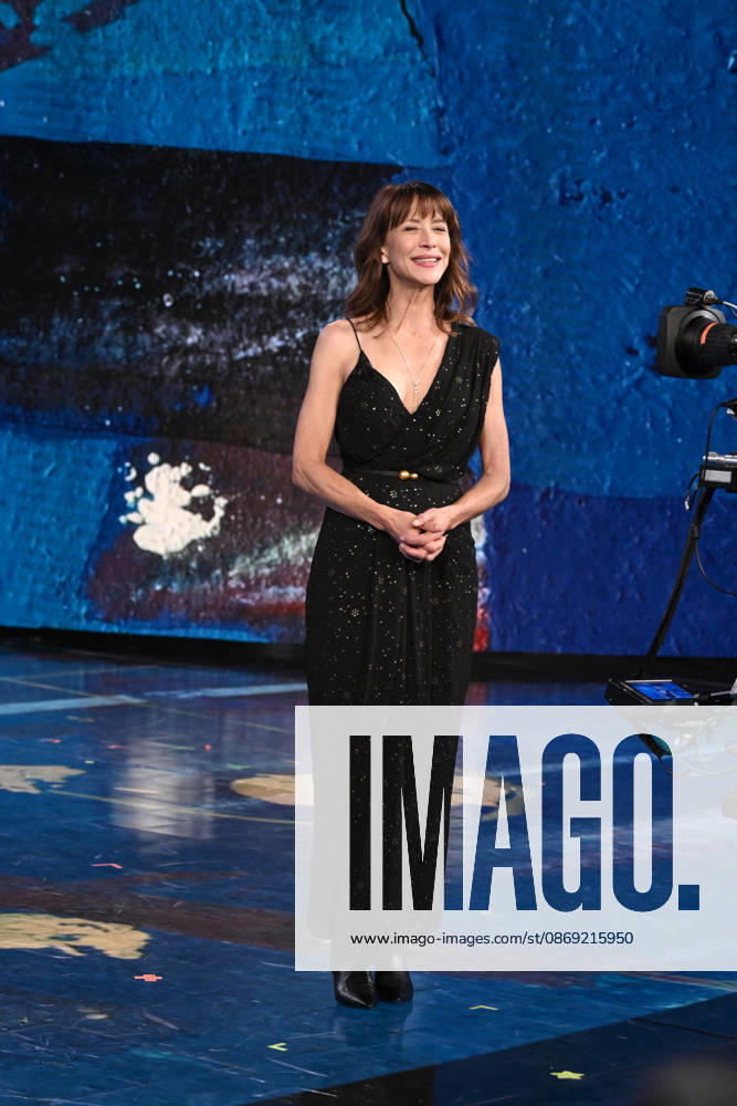 IPA89573753 - Milan, TV Show Che Tempo Che Fa - Nove. Pictured: Sophie Marceau