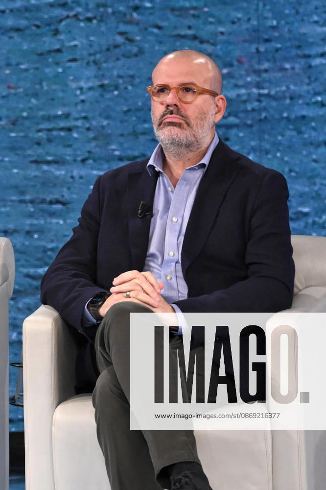 IPA89573871 - Milan, TV Show Che Tempo Che Fa - Nove. Pictured: Nello Scavo