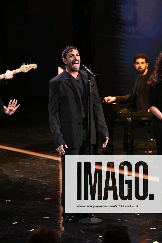 IPA89573972 - Milan, TV Show Che Tempo Che Fa - Nove. Pictured: Marco Mengoni