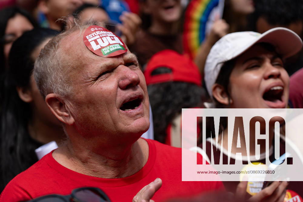 SoÂ£o Paulo, Brazil. 11 Oct 2026. The president of Brazil, Luiz InoÂ¡cio Lula da Silva (PT), takes part in a rally with supporters in SoÂ£o Paulo, Brazil, on October 11, 2026. Sao Paulo Brasil - ZUMAl146 20261011_aaf_l146_008