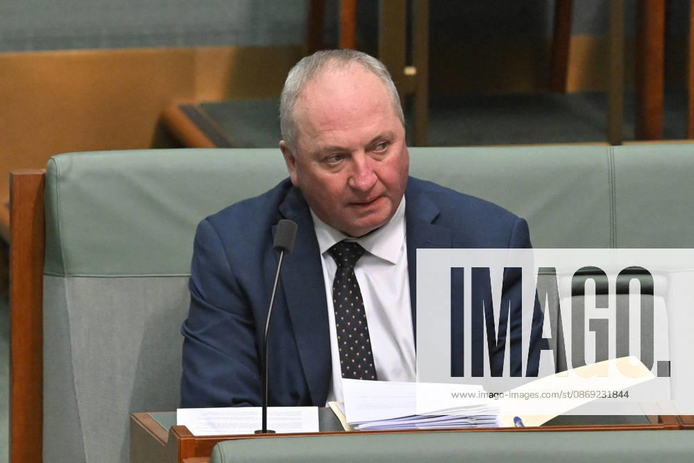 QUESTION TIME, One Nation member for New England Barnaby Joyce during Question Time in the House of Representatives at Parliament House in Canberra, Monday, October 12, 2026. ( NO ARCHIVING CANBERRA AUSTRALIAN CAPITAL TERRITORY Australia