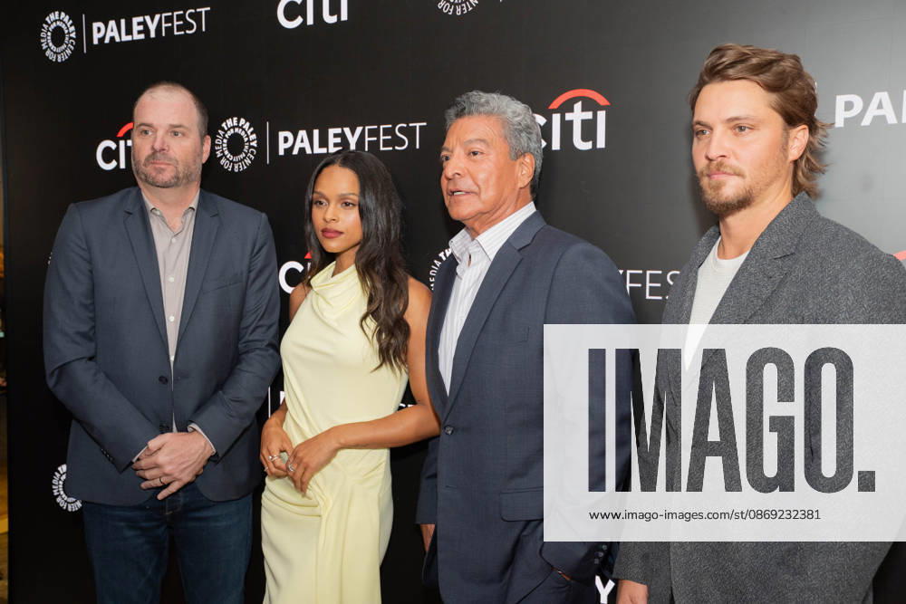 Spencer Hudnut, Ash Santos, Gil Birmingham and Luke Grimes attend screening of Marshals TV series Season 2 during PaleyFest at Paley Center for Media in New York, NY on October 11, 2026. Bronx USA - ZUMAr339 20261011_znp_r339_022