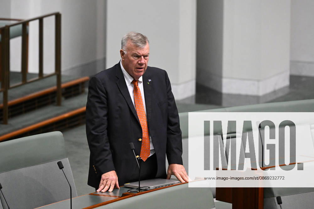 QUESTION TIME, One Nation member for Farrer David Farley reacts during Question Time in the House of Representatives at Parliament House in Canberra, Monday, October 12, 2026. ( NO ARCHIVING CANBERRA AUSTRALIAN CAPITAL TERRITORY Australia
