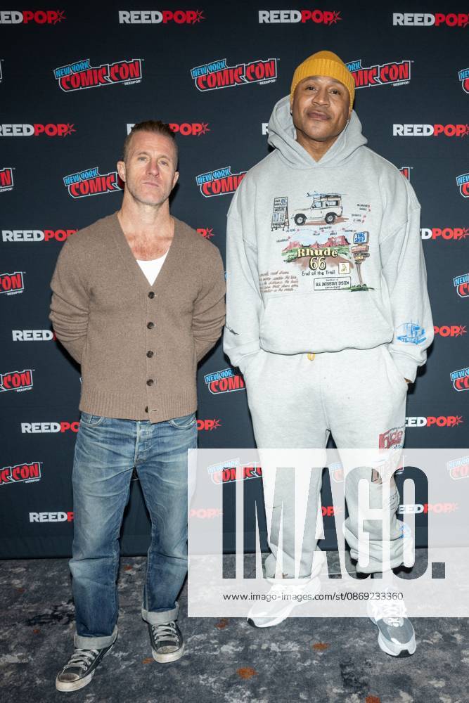 (L-R) Scott Caan and LL COOL J attend a panel discussion for CBS new series NCIS: NEW YORK.during New York Comic Con 2026 at The Jacob K. Javits Convention Center on October 11, 2026 in New York City. New York United States - ZUMAs197 20261011_aaa_s197_341