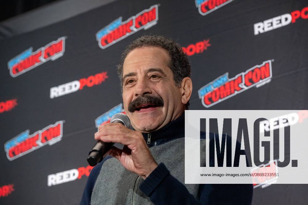 Tony Shalhoub speaks at a panel discussion for CBS s new crime-solving drama EINSTEIN!.during New York Comic Con 2026 at The Jacob K. Javits Convention Center on October 11, 2026 in New York City. New York United States - ZUMAs197 20261011_aaa_s197_391