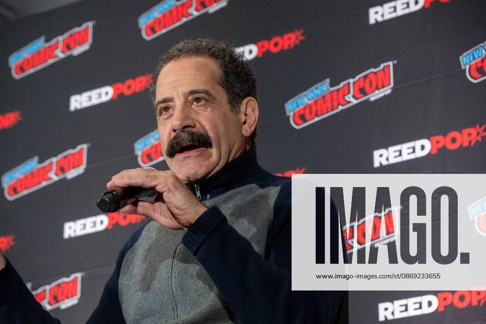 Tony Shalhoub speaks at a panel discussion for CBS s new crime-solving drama EINSTEIN!.during New York Comic Con 2026 at The Jacob K. Javits Convention Center on October 11, 2026 in New York City. New York United States - ZUMAs197 20261011_aaa_s197_385