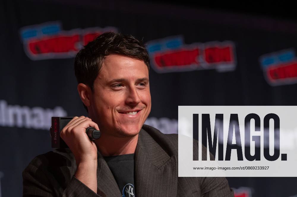 Shane Harper speaks at a panel discussion for CBS new series NCIS: NEW YORK.during New York Comic Con 2026 at The Jacob K. Javits Convention Center on October 11, 2026 in New York City. New York United States - ZUMAs197 20261011_aaa_s197_483