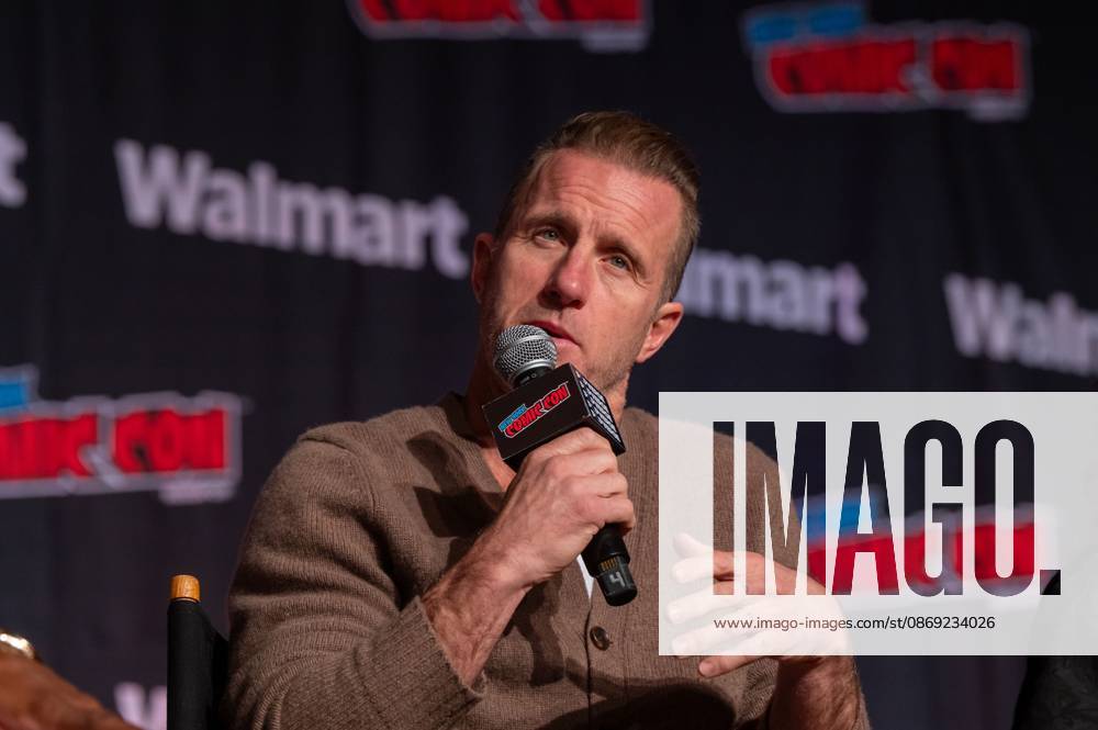 Scott Caan speaks at a panel discussion for CBS new series NCIS: NEW YORK.during New York Comic Con 2026 at The Jacob K. Javits Convention Center on October 11, 2026 in New York City. New York United States - ZUMAs197 20261011_aaa_s197_425