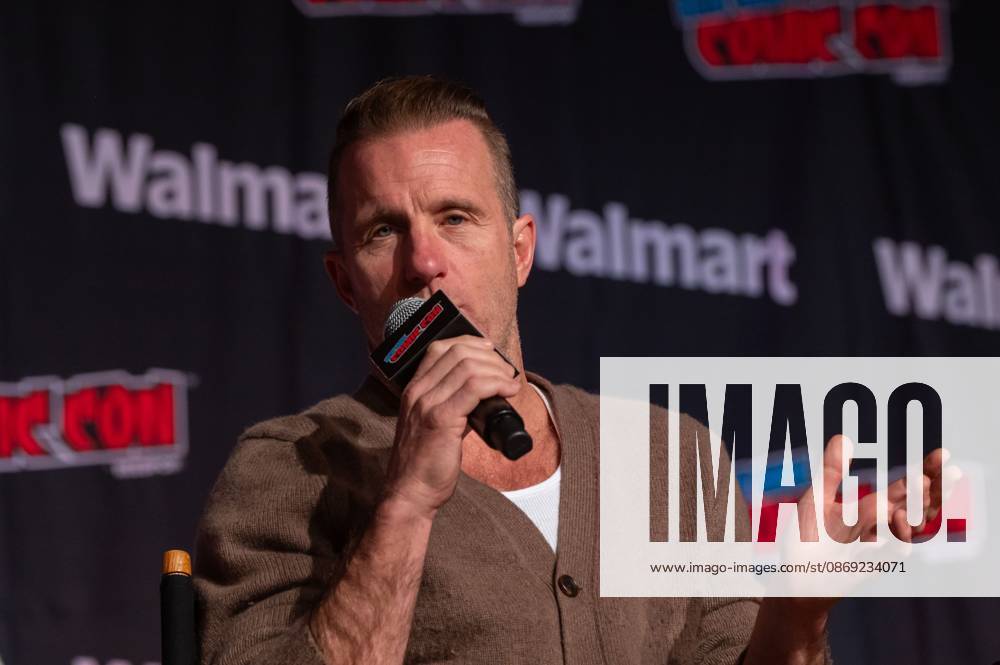 Scott Caan speaks at a panel discussion for CBS new series NCIS: NEW YORK.during New York Comic Con 2026 at The Jacob K. Javits Convention Center on October 11, 2026 in New York City. New York United States - ZUMAs197 20261011_aaa_s197_430