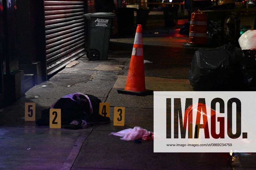 Man Killed After Assault Near Rainbow Station Sex Shop In Manhattan New York - 11 October 2026 NYPD officers work the scene outside Rainbow Station sex shop on 8th Avenue where a man died after reportedly being assaulted within the confines of the 10th precinct in Manhattan, New York, United States on Sunday, October 11, 2026. Sunday evening at approximately 9:10 pm the incident took place. Clothing, shoes and blood were discovered at the scene. The victim was taken to Bellevue Hospital where he was pronounced dead. There are no arrests and the investigation is ongoing by the NYPD. Manhattan United States