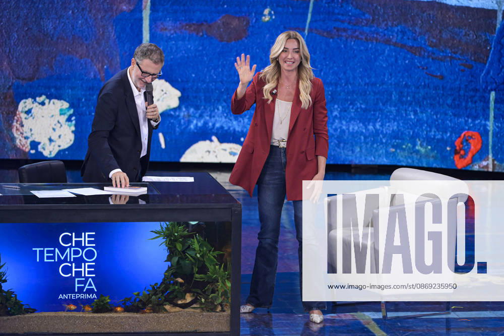 Foto Mario Romano IPP Milano 11 10 2026 Trasmissione televisiva: -Che Tempo Che Fa- nella foto Fabio Fazio e Silvia Salis, sindaco di Genova Italy Photo Press - World Copyright Che Tempo Che Fa