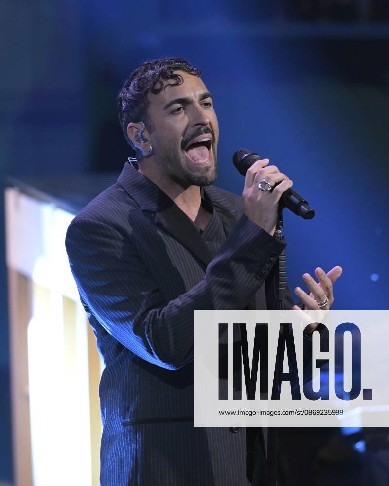 Foto Mario Romano IPP Milano 11 10 2026 Trasmissione televisiva: -Che Tempo Che Fa- nella foto il cantante Marco Mengoni Italy Photo Press - World Copyright Che Tempo Che Fa