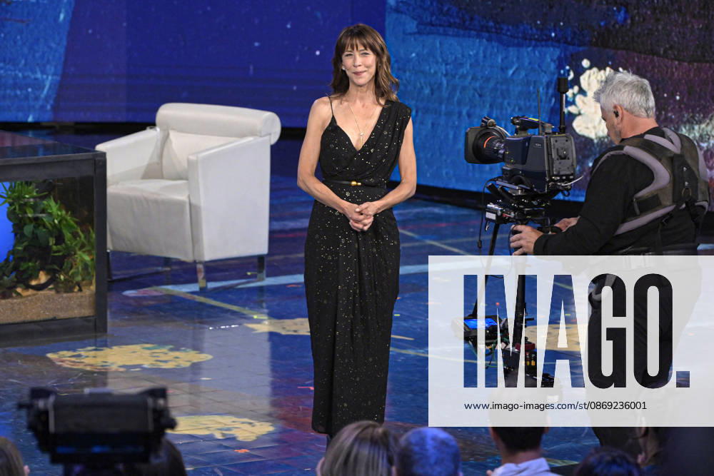 Foto Mario Romano IPP Milano 11 10 2026 Trasmissione televisiva: -Che Tempo Che Fa- nella foto Sophie Marceau - attrice - Italy Photo Press - World Copyright Che Tempo Che Fa