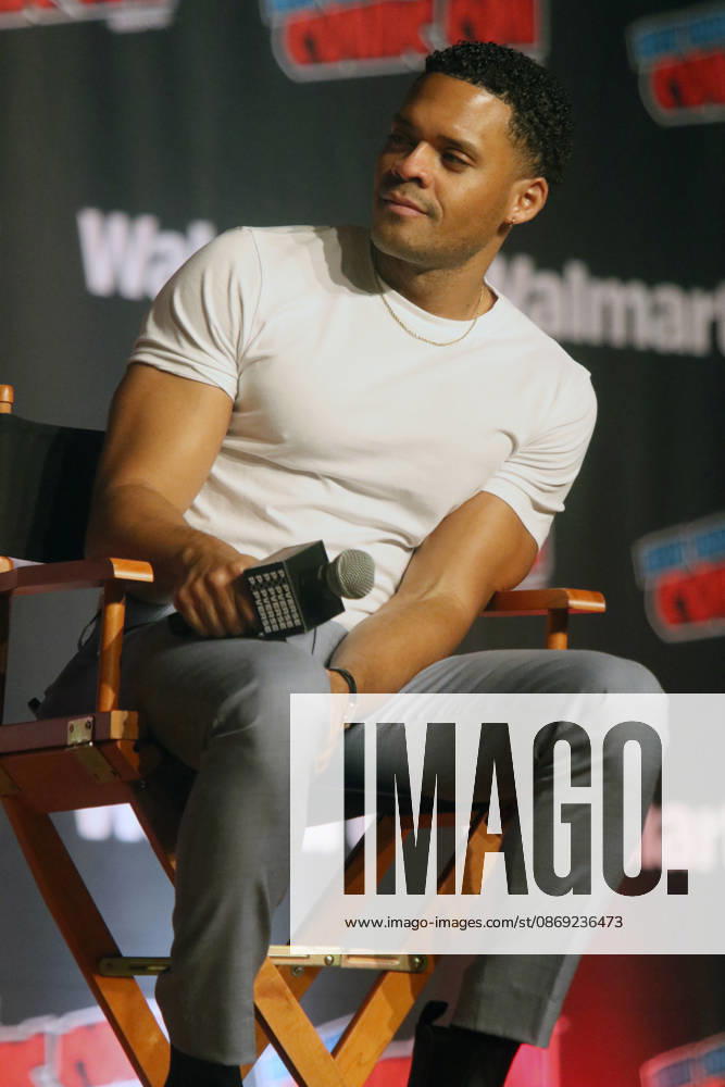 NEW YORK, NY- OCTOBER 11: Deric Augustine pictured at The Rookie panel during New York Comic Con 2026 at Javits Center on October 11, 2026 in New York City.