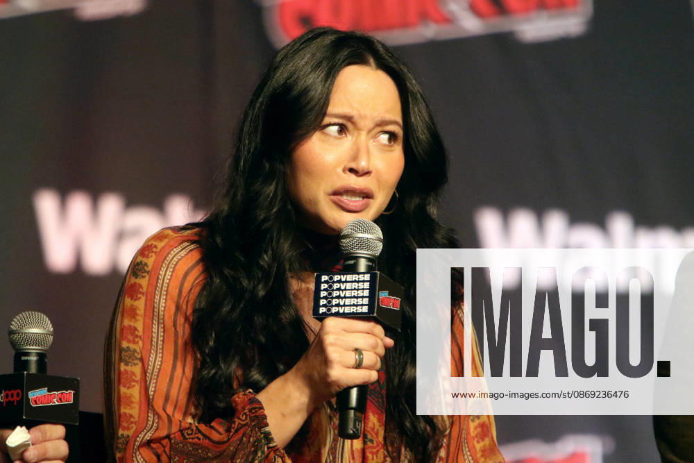 NEW YORK, NY- OCTOBER 11: Melissa O Neil pictured at The Rookie panel during New York Comic Con 2026 at Javits Center on October 11, 2026 in New York City.