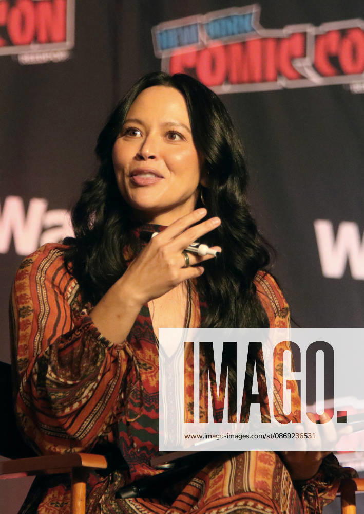 NEW YORK, NY- OCTOBER 11: Melissa O Neil pictured at The Rookie panel during New York Comic Con 2026 at Javits Center on October 11, 2026 in New York City.