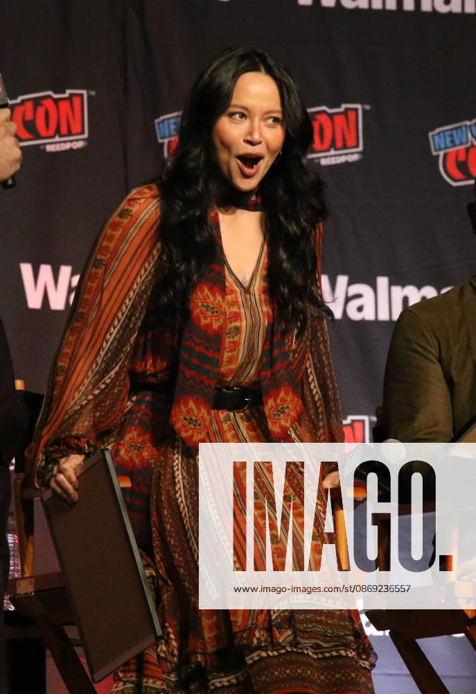 NEW YORK, NY- OCTOBER 11: Melissa O Neil pictured at The Rookie panel during New York Comic Con 2026 at Javits Center on October 11, 2026 in New York City.