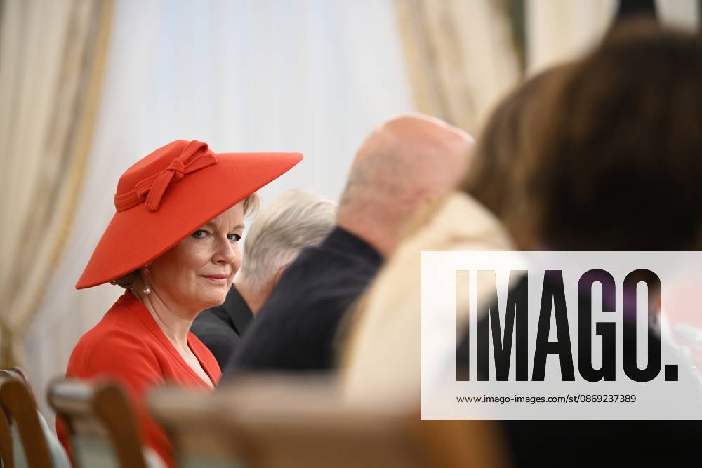 Queen Mathilde of Belgium pictured during a meeting on the official state visit of the Belgian King and Queen to Kazakhstan, on Monday 12 October 2026. The first State Visit of Belgium s royal couple in central Asia from 11 to 14 October 2026, aims to highlight bilateral cooperation in the economic, academic, and cultural fields. JASPERxJACOBS 189530798