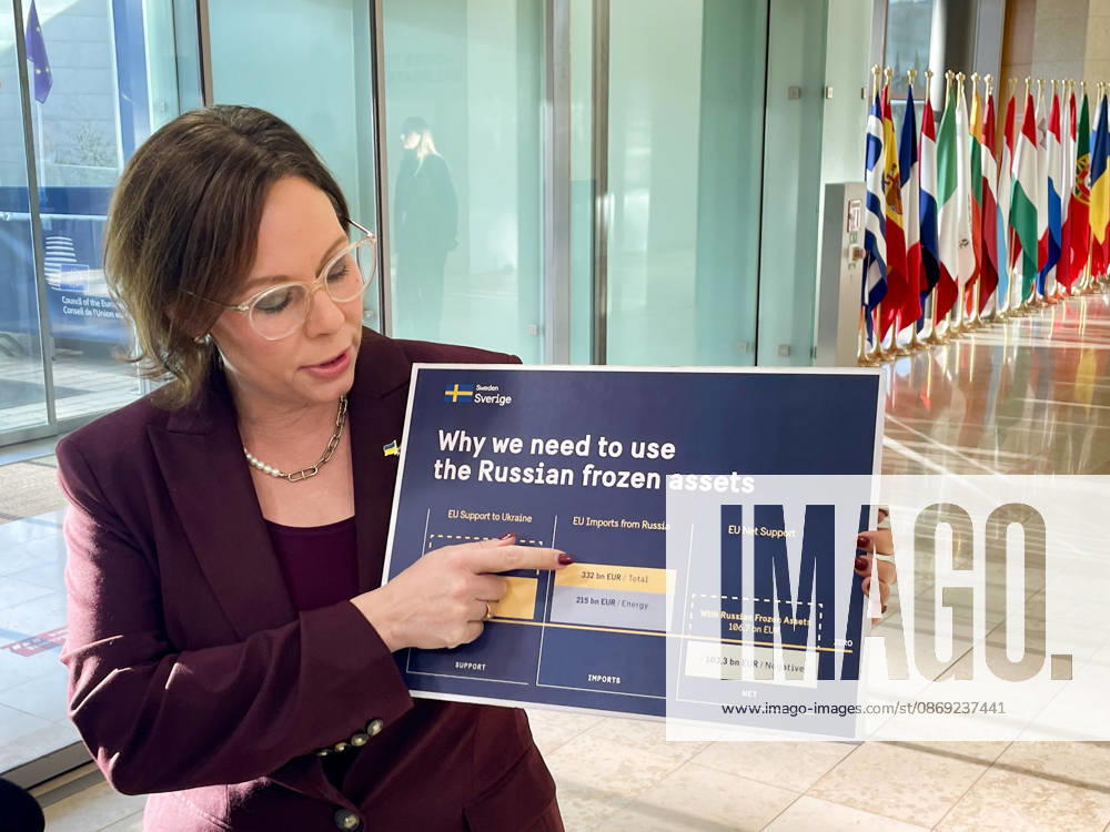 LUXEMBOURG, Oct. 12, 2026 Foreign Minister Maria Malmer Stenergard urges the EU to use frozen Russian assets to help Ukraine Wiktor Nummelin TT code 10510 Luxembourg Luxembourg