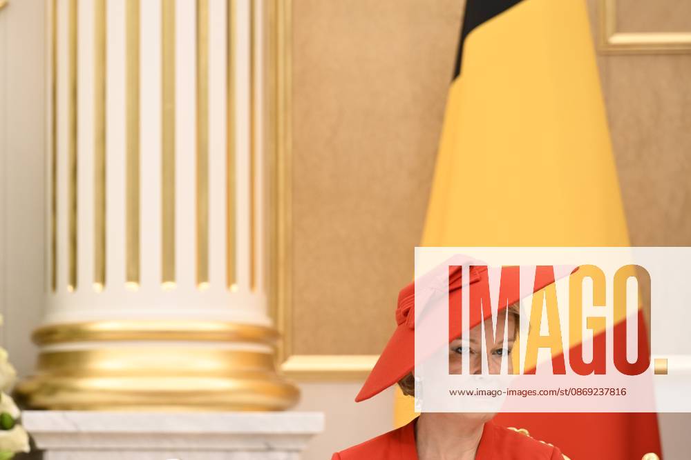 Queen Mathilde of Belgium pictured at a bilateral meeting at the official state visit of the Belgian King and Queen to Kazakhstan, on Monday 12 October 2026. The first State Visit of Belgium s royal couple in central Asia from 11 to 14 October 2026, aims to highlight bilateral cooperation in the economic, academic, and cultural fields. JASPERxJACOBS 189531854