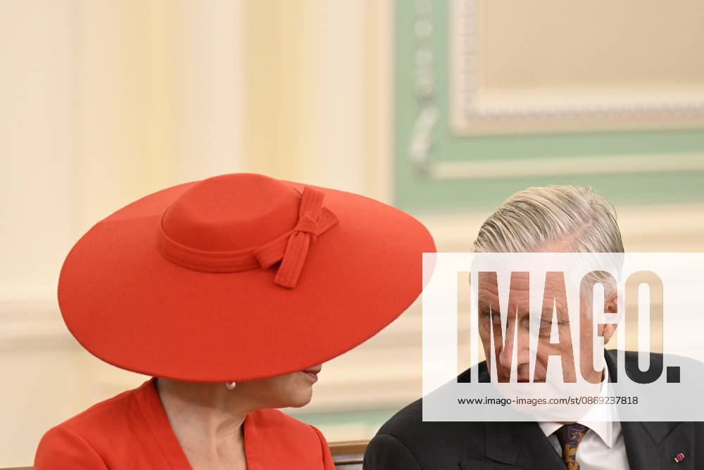 Queen Mathilde of Belgium and King Philippe - Filip of Belgium pictured during a meeting on the official state visit of the Belgian King and Queen to Kazakhstan, on Monday 12 October 2026. The first State Visit of Belgium s royal couple in central Asia from 11 to 14 October 2026, aims to highlight bilateral cooperation in the economic, academic, and cultural fields. JASPERxJACOBS 189531855