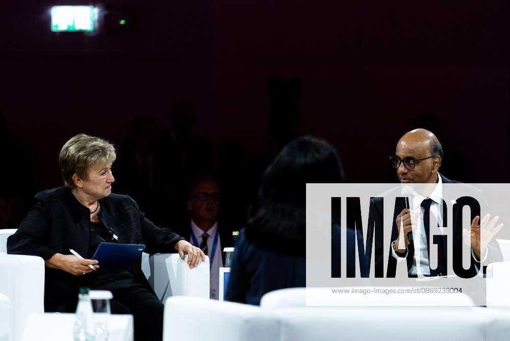 The IMF–World Bank Group Annual Meetings 2026 in Bangkok, Thailand. – 12 Oct 2026 Kristalina Georgieva (L), the International Monetary Fund (IMF) Managing Director, and Tharman Shanmugaratnam (R), President of Singapore, speak at the World Bank Group s flagship forum, Small AI: More and Better Jobs, during the IMF–World Bank Group Annual Meetings 2026. The IMF–World Bank Group Annual Meetings 2026 will take place at the Queen Sirikit National Convention Center in Bangkok from October 12-18, 2026, drawing over 15,000 delegates from 191 member countries as Thailand hosts this prestigious event for the first time in 35 years. Bangkok Thailand