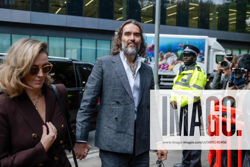 Actor and comedian Russell BRAND arrives at Southwark Crown Court in London, United Kingdom, on October 12, 2026, as his trial begins on charges of rape, sexual assault and indecent assault. BRAND denies all the charges and has pleaded not guilty. London United Kingdom - ZUMAk172 20261012_zip_k172_034