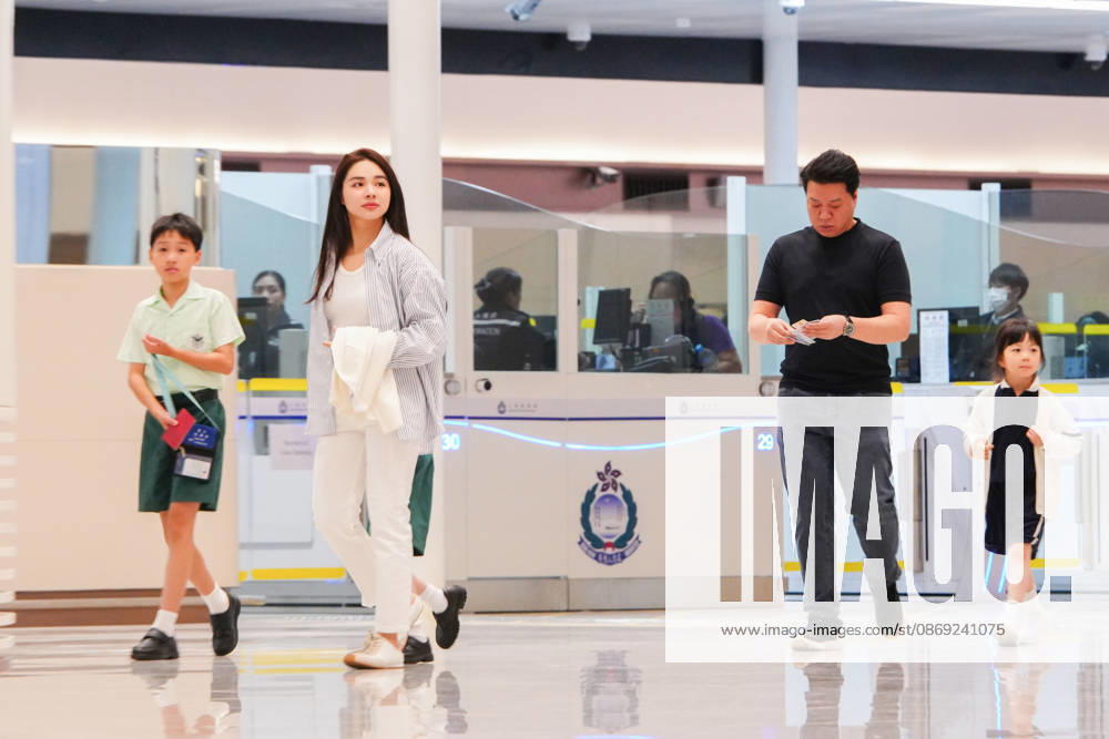 HONG KONG-DAILY HUANGGANG-PORT-OPENING Passengers arrive in Hong Kong through the redeveloped Huanggang Port on October 12, 2026, the first day of operations under the new collaborative inspection and joint clearance system. (Photo by Zulu Lo TMHK via Nexpher Images) Hong Kong