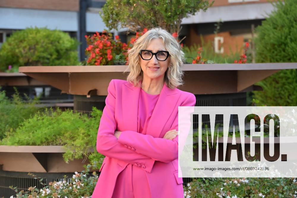 IPA89593326 - Rome: Rai Studios on Via Teulada. Photocall for the TV series Libera: The Case of Elena Palma. Pictured: Lunetta Savino