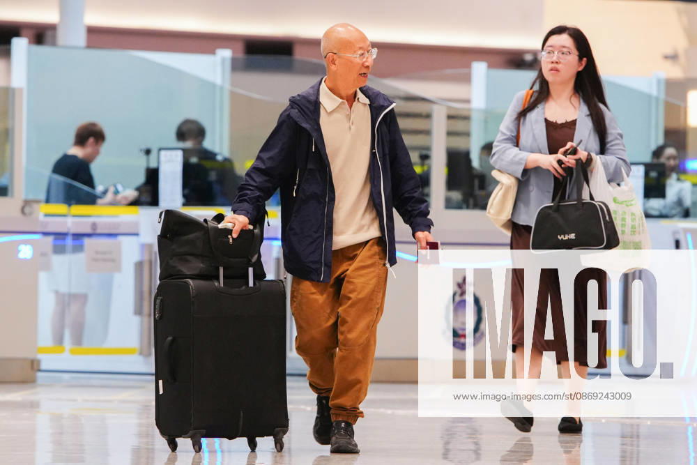 HONG KONG-DAILY HUANGGANG-PORT-OPENING Passengers arrive in Hong Kong through the redeveloped Huanggang Port on October 12, 2026, the first day of operations under the new collaborative inspection and joint clearance system. (Photo by Zulu Lo TMHK via Nexpher Images) Hong Kong