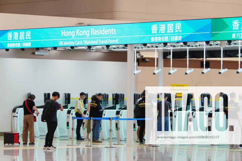HONG KONG-DAILY HUANGGANG-PORT-OPENING Passengers depart Hong Kong through the redeveloped Huanggang Port on October 12, 2026, as the new port officially begins providing round-the-clock passenger clearance services between Hong Kong and Shenzhen. (Photo by Zulu Lo TMHK via Nexpher Images) Hong Kong