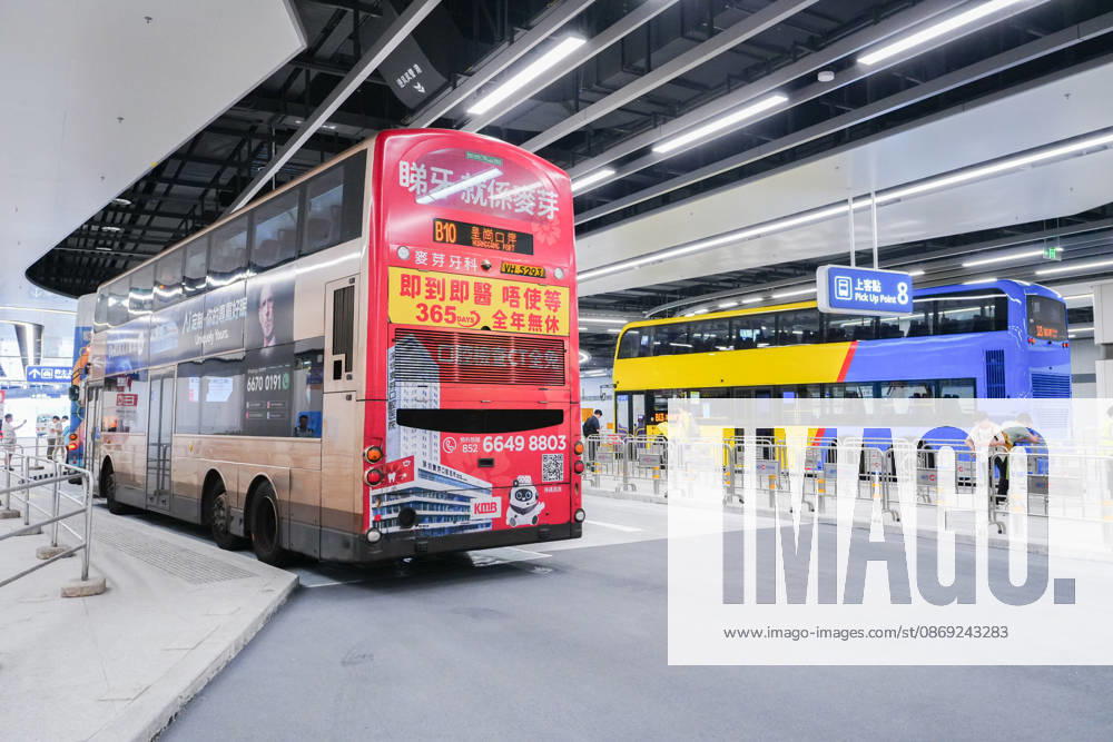 HONG KONG-DAILY HUANGGANG-PORT-OPENING A general view of the Public Transport Interchange at the redeveloped Huanggang Port on October 12, 2026. The interchange provides connections to franchised buses, green minibuses, taxis and cross-boundary coach services following the opening of the new port. (Photo by Zulu Lo TMHK via Nexpher Images) Hong Kong