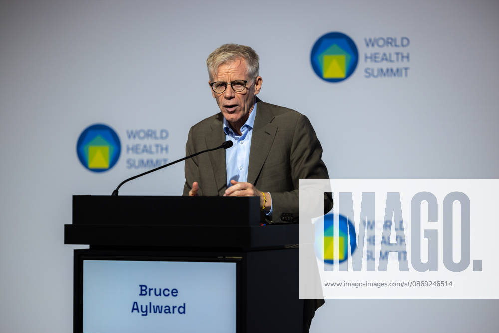 World Health Summit 2026 Weltgesundheitsgipfel 2. Tag Deutschland, Berlin am 12. Oktober 2026: Veröffentlichung des Abschlussberichts (Capstone Insights Report) des Global Preparedness Monitoring Board (GPMB). Launch of the GPMB Capstone Insights Report Getting Ahead of Pandemic Risk: Insights from Eight Years of Global Monitoring. Im Bild: Dr. Bruce Aylward Weltgesundheitsorganisation (WHO) Seniorberater des WHO-Generaldirektors World Health Organization (WHO) Senior Advisor to the WHO Director-General.
