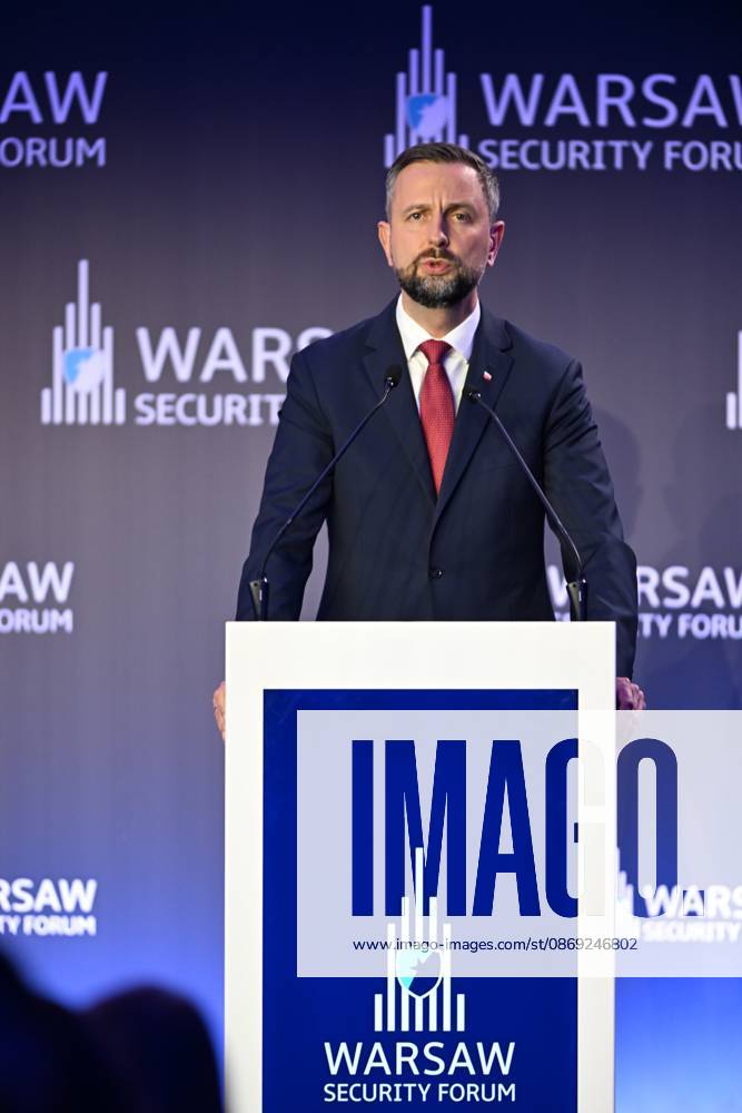 Warsaw Security Forum 2026 in Poland WARSAW, POLAND - OCTOBER 12: Deputy Prime Minister and Minister of National Defence of Poland Wladyslaw Kosiniak-Kamysz delivers a speech during a panel discussion titled How Can Europe Build the Military Power It Needs? on first day of the Warsaw Security Forum 2026 (WSF2026) in Warsaw, Poland on October 12, 2026. The NATO-sponsored session focused on strategic military investments and security infrastructure expansion within Europe. Artur Widak Anadolu Warsaw Poland. Editorial use only. Please get in touch for any other usage.