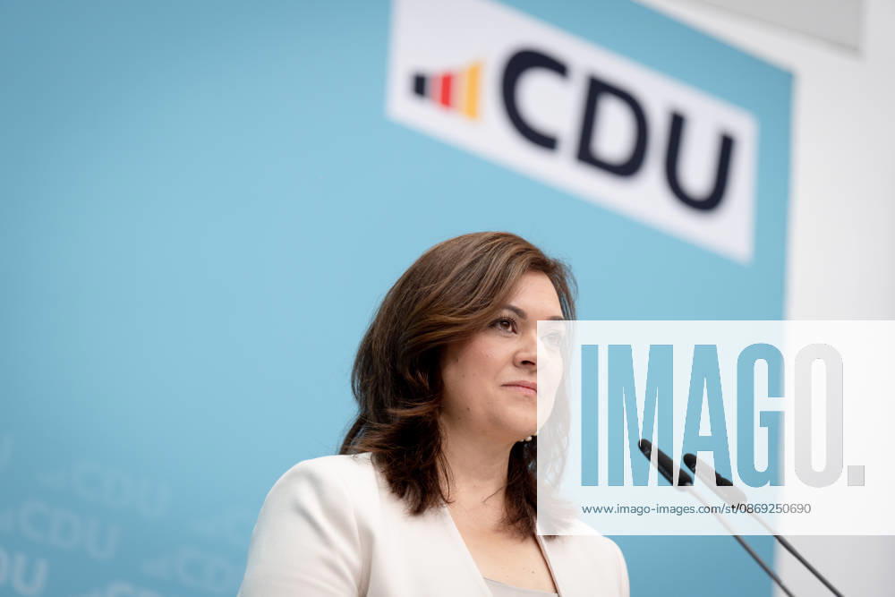 Berlin, Konrad-Adenauer-Haus, CDU Berlin, Konrad-Adenauer-Haus, CDU, Präsidiumsklausurtagung, Bundesvorstandssitzung, Generalsekretärin, CDU, Franziska Hoppermann Berlin Berlin GER